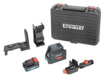Laser krzyżowy Erbauer 360° 20m