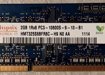 Hynix 2GB DDR3 1Rx8 PC3 HMT325S6BFR8C-H9