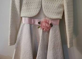 Sukienka z bolerkiem dla dziewczynki