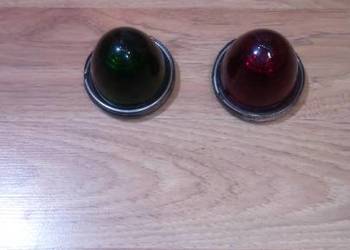 Stare szklane tylne lampy samochodowe SEIMA Ref.2
