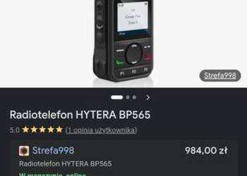 Radiotelefon Hytera BP565
