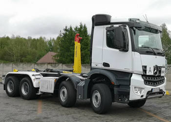 Mercedes Arocs 3251 Hakowiec 8x4 Palfinger Manual Euro 6 Niski Przebieg! N…