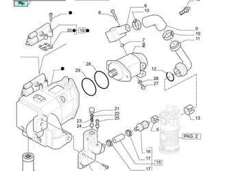 0517725340 84263360 Pompa hydrauliczna T7. Puma Nowa ORG CNH