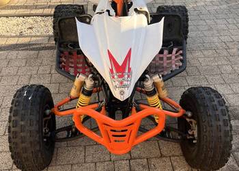 Quad Yamaha YFZ 450 po tuningu ltz kfx raptor ltr
