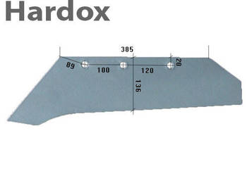 Lemiesz 300ha! HARDOX 9103101/L części do pługa VOGEL NOOT