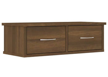 Szafka ścienna brązowy dąb 60x26x185 cm WM-815080