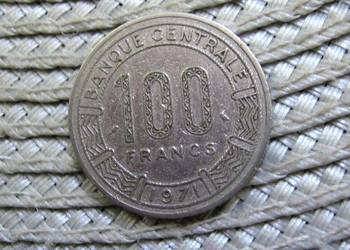 Kongo - Afryka Środkowa  CFA 100 Frank 1971r