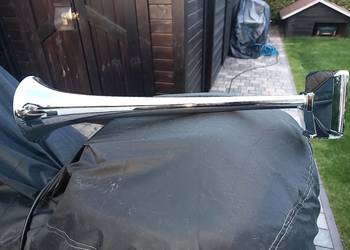 Hadley Air Horn A-23 USA – klakson pneumatyczny – CHROM – sprawny, bardzo g