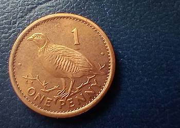 Stare monety 1 pens 1996 Gibraltar