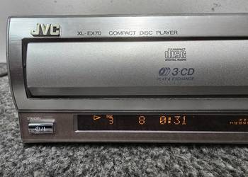 JVC XL-EX70 Compact Disc Player 3 CD