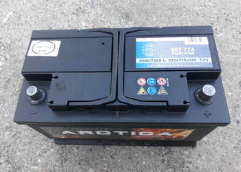 Akukulator 80ah Start Stop