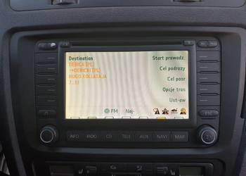 Polskie Menu Lektor Skoda Nexus MFD2 Cd dx Mapa Octavia Mapy