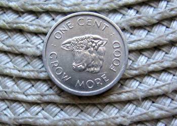 Seszele 1 Cent 1972r