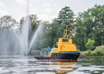 Model statku RC - Kapitan Poinc w skali 1:30 Model statku RC - Kapitan Poinc w skali 1:30