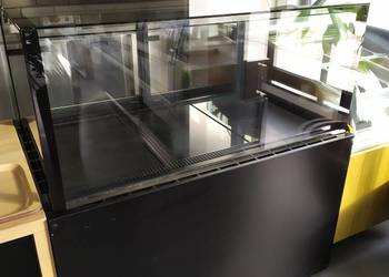 Witryna lada chłodnicza zamknięta GP 120 cm 2015r. czarna