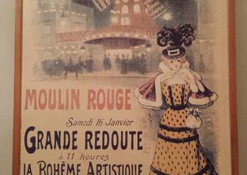 Plakat w stylu vintage Moulin Rouge Grande Redoute