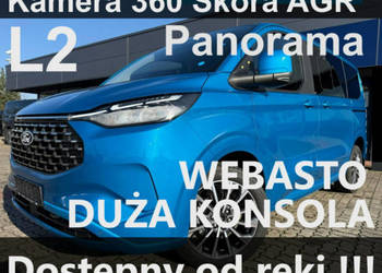 Ford Tourneo Custom L2 170KM Titanium X Elektr. Drzwi Kamera 360st. Webast…