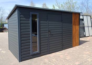 Domek narzędziowy 4x2 lamele kolor