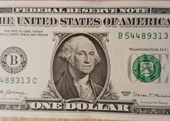 1 Dolar  USA - 2017 r. - G. Washington men. "B" -New York