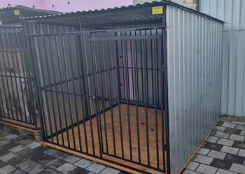 Kojec dla Psa 2x2 - ściany BOCZNE Z BLACHY OCYNK  | KOJCE | - ESSTAL