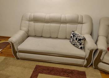 Kanapa 3 osobowa, 2 osobowa i fotel - zestaw