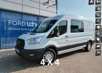 Ford Transit Trend Van 350 L3H2 2,0 EcoBlue 130KM 4x4 6-osoby (brygadówka)…