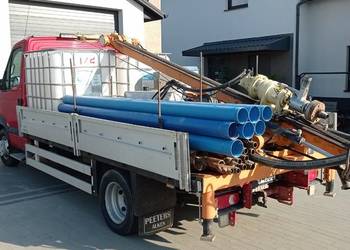 Wiertnica płuczkowa do studni głębinowych Renault Master z osprzętem