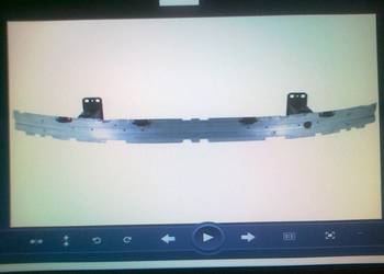 WZMOCNIENIE ZDERZAKA PRZ.BMW 5 (E60/E61) 06.03-06.10  ALUMIN