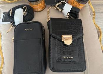 Dwie nowe piękne  torebki  Puccini mała torebka totalny hit plus gratis mió