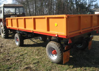 przyczepa kaczuszka d 35 wywrot 732 nowe burty gruba podłoga stan perfekt