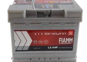 Akumulator 64Ah 610A FIAMM TITANIUM PRO 12V  Prawy Plus