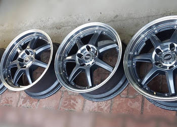 Felgi DOTZ Fast Seven 17" 8J 5x120 ET35 skręcane 4szt, rant, chrom