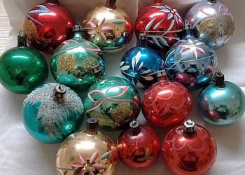 bombki choinkowe PRL