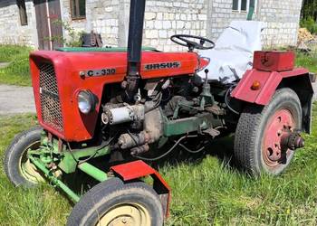 Silnik URSUS C328, traktor sam. papaj, ciągnik solidnie wykonany, podnośnik