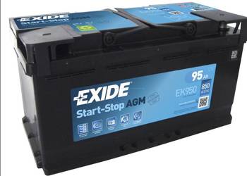 Akumulator 95Ah 850A EXIDE AGM START&STOP Akumulator 95Ah 850A EXIDE AGM START&STOP