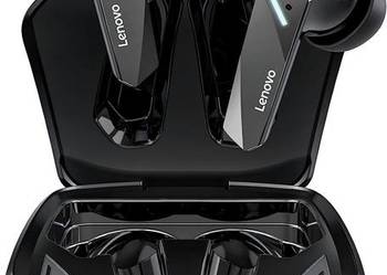 NOWE słuchawki Lenovo GM2 pro, białe oryginalnie zafoliowane
