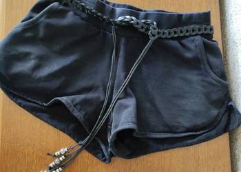 krótkie spodenki szorty bawełniane plażowe wakacyjne z kieszeniami basenowe krótkie spodenki szorty bawełniane plażowe wakacyjne z kieszeniami basenowe