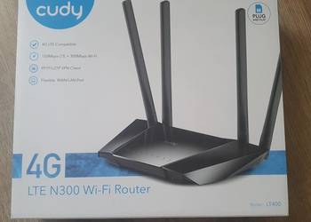 Router 4G LTE z WiFi, 4 porty RJ45