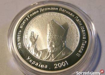 Ukraina - medal Jan Paweł II 2001