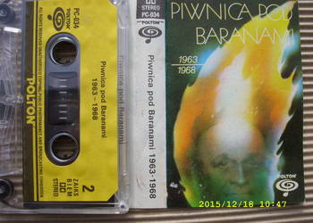 + Ballada, kaseta.; PIWNICA POD BARANAMI  1963--68 .