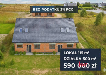 Dom bliźniak Trzek Śliwkowa 115 metrów