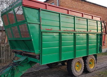 Przyczepa objętościowa Fortschritt,transport.