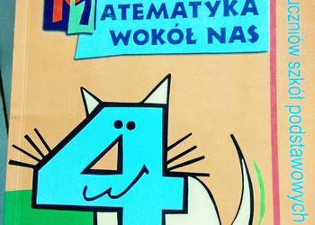 Matematyka wokół nas 4 unikatowe książki używane