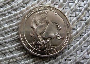 USA 25 Cent 2013r - D - Parki USA - MOUNT RUSHMORE