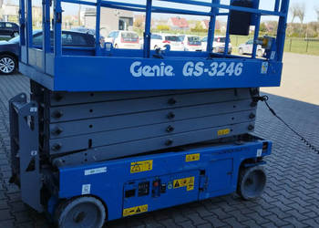 Zwyżka podnośnik nożycowy samojezdny GENIE GS-3246, 11,75 m