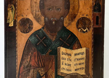 Ikona Święty Mikołaj z Miry, Cudotwórca, 0169