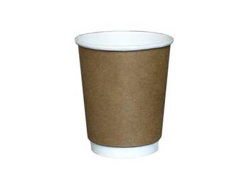 Kubki papierowe KRAFT do gorących napojów 250ml 625szt