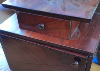 Szafka nocna, kalwaryjska, okres PRL