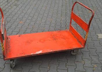 Wózek transportowy magazynowy Wózek platformowy Zakrem