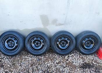 Felgi stalowe 15” + opony zimowe Dunlop 195/65r15